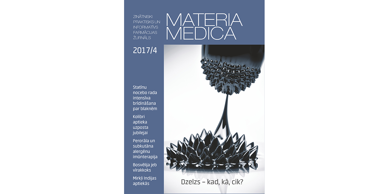 Jaunajā “Materia Medica” – par elpceļu alerģijām un zāļu pieejamību Latvijā un Indijā