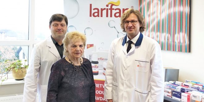 Latvijas farmācijas uzņēmumi “Lotos pharma” un “Larifāns” paraksta sadarbības līgumu