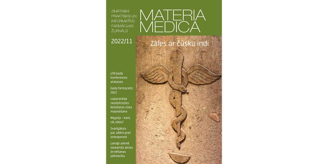 Novembra “Materia Medica” – čūsku indes izmantošana mūsdienu medicīnā un taukainu aknu ārstēšanas iespējas nākotnē