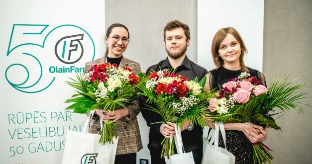 Ikgadējo “Olainfarm” Izcilības stipendiju iegūst trīs farmācijas studenti no Latgales