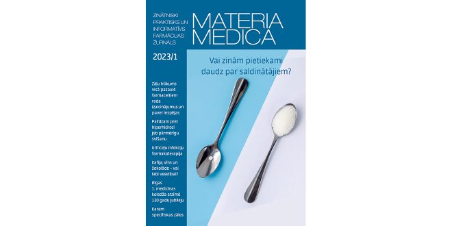 “Materia Medica” gada pirmajā numurā – zāļu deficīts Latvijā un pasaulē