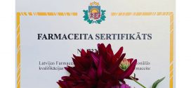 Sveicam ar pirmo profesionālās kvalifikācijas sertifikātu!