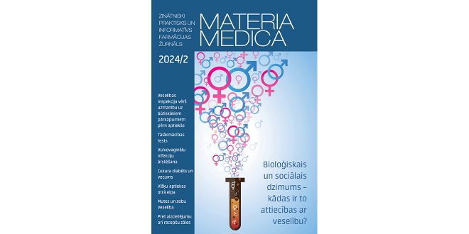Žurnāla Materia Medica šā gada otrajā numurā tālākmācības tests