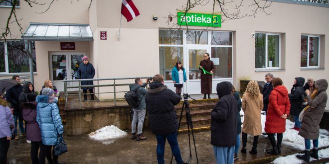 Pašvaldības telpās Zasā atklāta aptieka