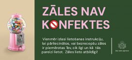 Latvijā joprojām būtisks bezrecepšu zāļu patēriņš – sociālajos medijos atgādinās par atbildīgu zāļu lietošanu