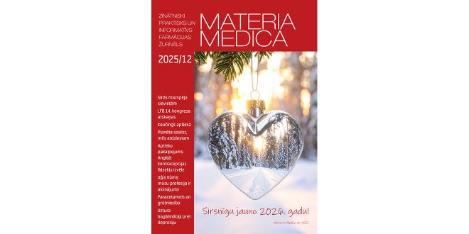 Meklējiet pastkastītēs šā gada pēdējo Materia Medica numuru