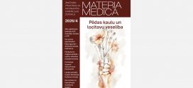 Iznāk Materia Medica šā gada ceturtais numurs
