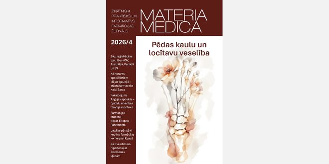 Iznāk Materia Medica šā gada ceturtais numurs