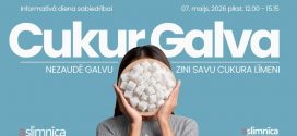 Austrumu slimnīca aicina uz veselības dienu “Cukurgalva: Nezaudē galvu – zini savu cukura līmeni!”