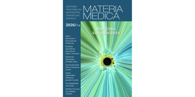 Pie lasītājiem dodas Materia Medica augusta numurs