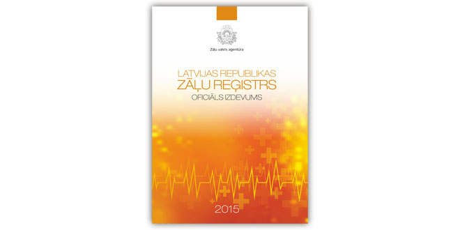Grāmatā izdots 2015. gada Latvijas Republikas Zāļu reģistrs