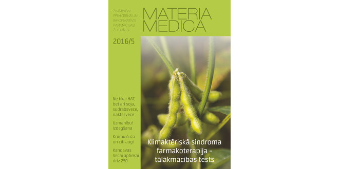 Jaunajā “Materia Medica” numurā – par obligāto veselības apdrošināšanu, zāļu apriti un nozares nākotnes tendencēm