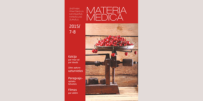 Jaunajā “Materia Medica” numurā – veģetārā diēta pret vēzi, aptiekas Paragvajā, farmācija Holivudā